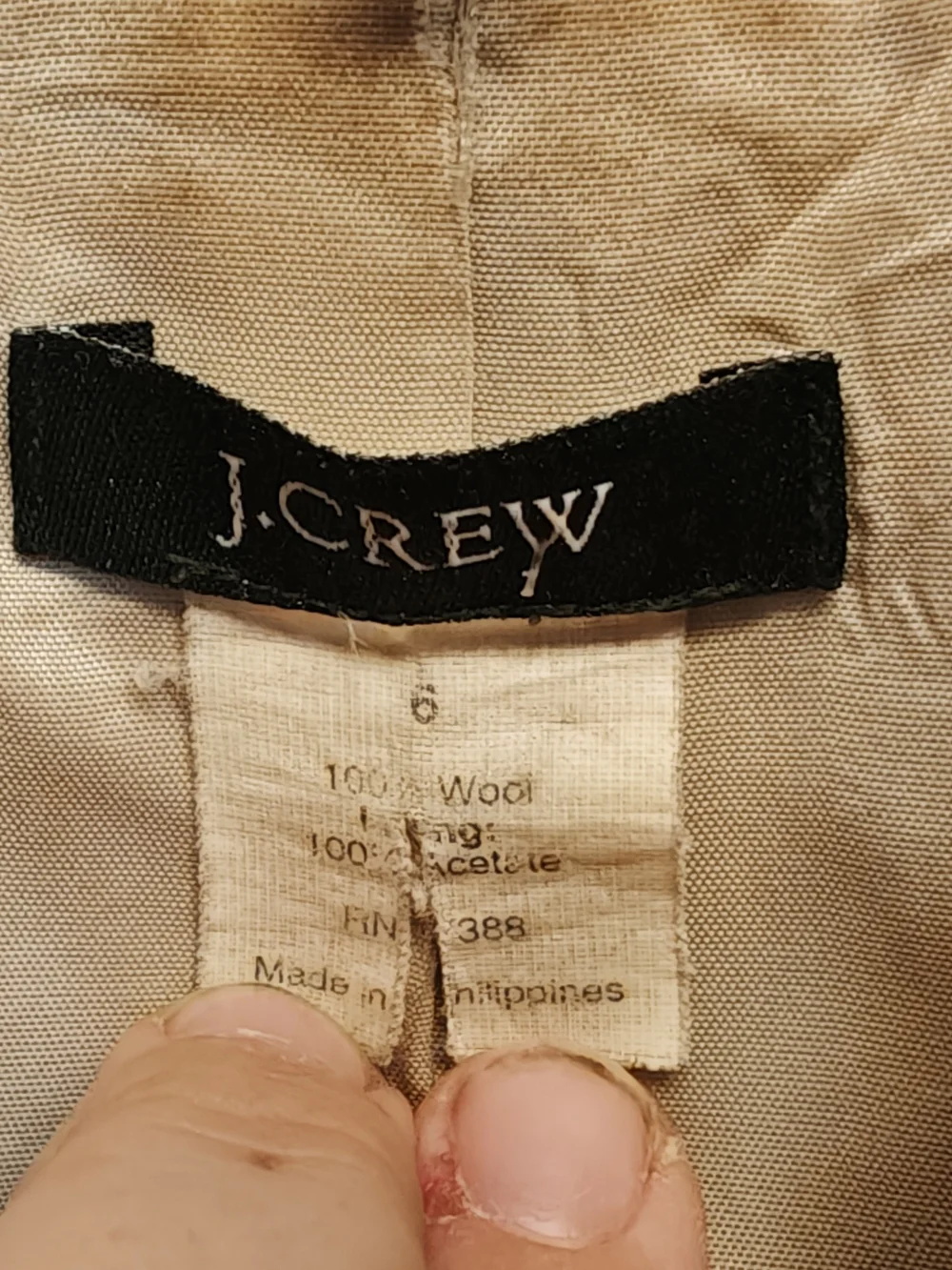 J. Crew Women's Tweed Single-Button Wool Blazer in Heathered Taupe